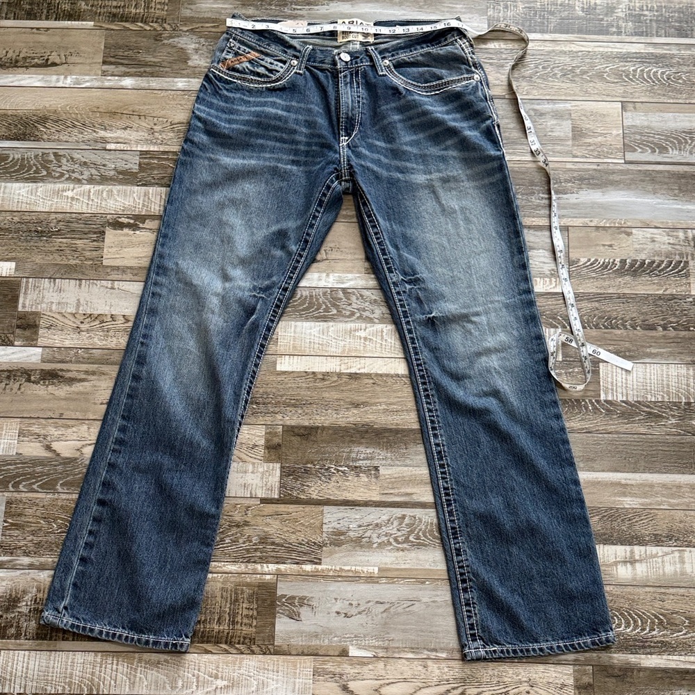 Ariat Men's Relaxed Fit Blue Jeans